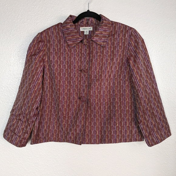 Coldwater Creek Multi-Color Blazer - Picture 1 of 7